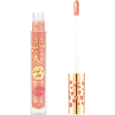 Essence Disney Classics, What a Gloss! Plumping Lip Filler (Błyszczyk do ust z efektem wypełnienia)