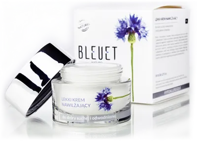 Bleuet Naturel Lekki krem nawilżający do skóry odwodnionej