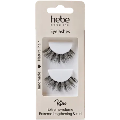 Hebe Professional, Eyelashes Kim (Naturalne rzęsy wielokrotnego użytku)