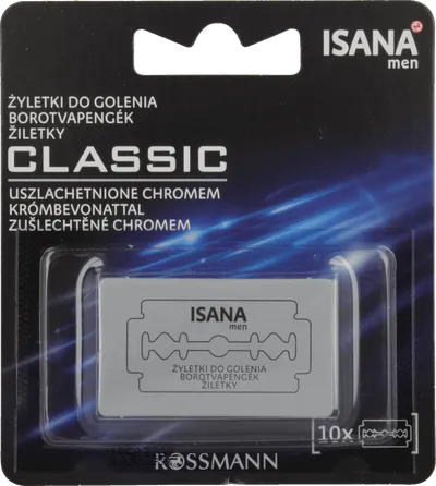 Isana Men, Classic, Żyletki do golenia