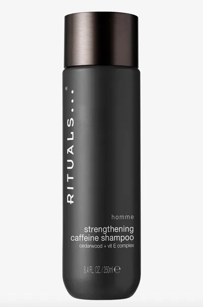 Rituals Homme, Strengthening Caffeine Shampoo (Szampon wzmacniający z kofeiną)