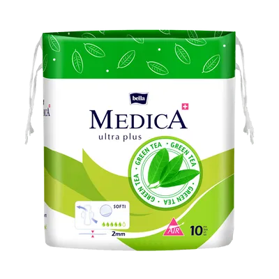 Bella Medica Ultra Plus, Podpaski ultracienkie z ekstraktem z zielonej herbaty