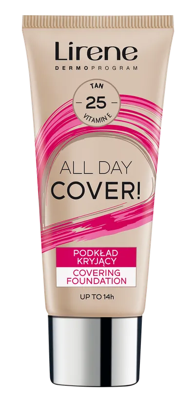 Lirene Dermoprogram All Day Cover!, Podkład kryjący