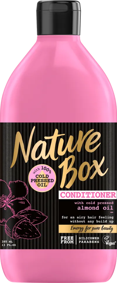 Nature Box Nadająca lekkości odżywka do włosów z olejem migdałowym