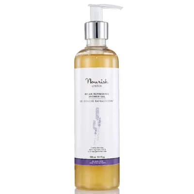 Nourish London Relax Shower Gel (Lawendowy relaksujący żel pod prysznic)