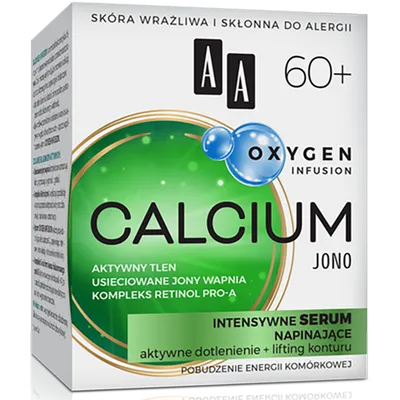 AA Oxygen Infusion, Calcium Jono, Intensywne serum napinające 60+