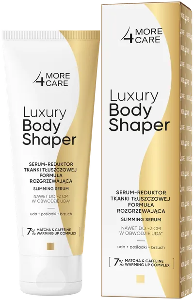 More4Care Luxury Body Shaper, Serum-reduktor tkanki tłuszczowej formuła rozgrzewająca