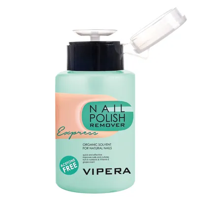 Vipera Nail Polish Remover Express (Bezacetonowy zmywacz do paznokci)