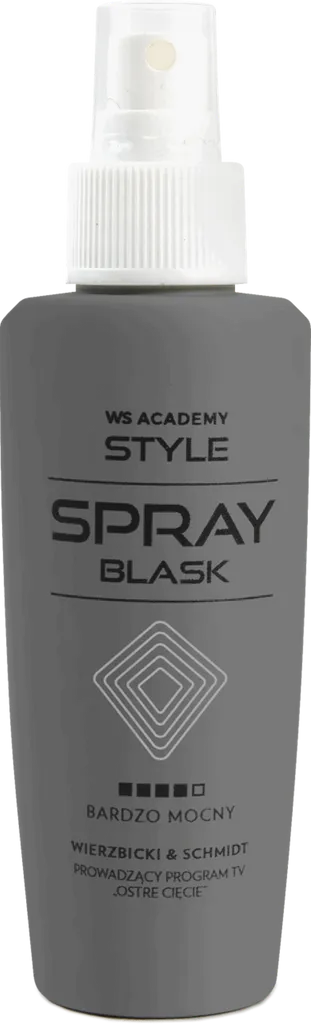 WS Wierzbicki & Szmidt Academy Style, Spray nabłyszczający do włosów `Blask`