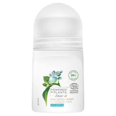 Dove Powered By Plants, 24h Deodorant Roll-on Eucalyptus (Dezodorant w kulce `Eukaliptus`)