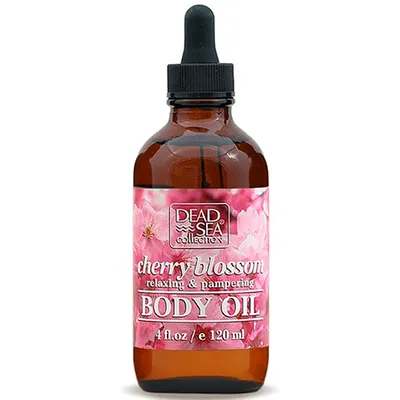 Dead Sea Collection Oils, Cherry Blossom Relaxing & Pampering Body Oil (Odżywiający olejek do ciała z wyciągiem z kwiatów wiśni)