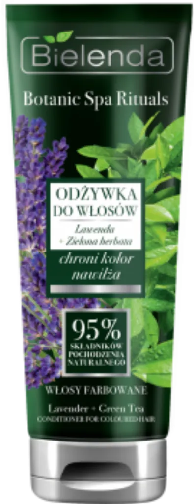 Bielenda Botanic Spa Rituals, Odżywka do włosów farbowanych `Lawenda + zielona herbata`