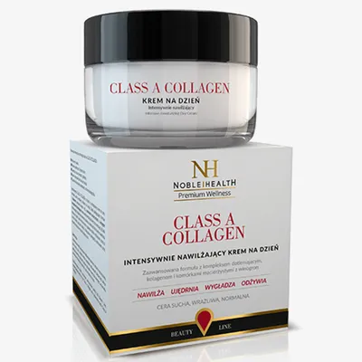 Noble Health Class A Collagen, Intensywnie nawilżający krem na dzień