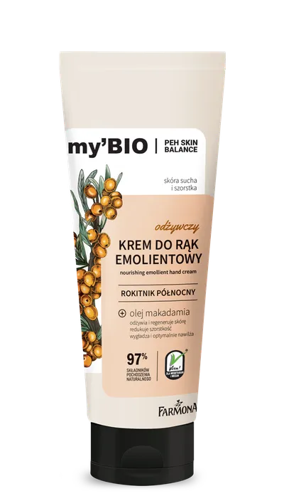 my'Bio PEH Skin Balance, Odżywczy krem emolientowy do rąk