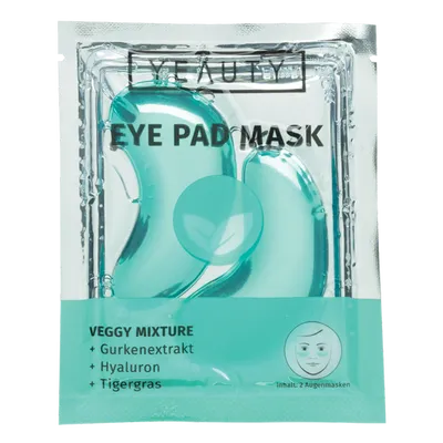 Yeauty Veggy Mixture Eye Pad Mask (Nawilżające płatki pod oczy z ekstraktem z ogórka)