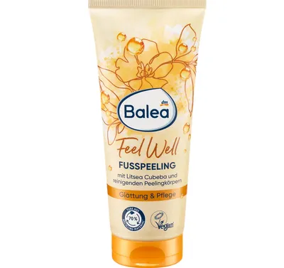 Balea Feel Well, Foot Scrub with  Litsea Cubeba (Peeling do stóp)