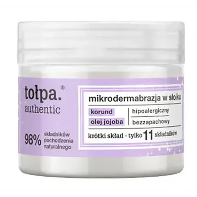Tołpa Authentic, Mikrodermabrazja w słoiku