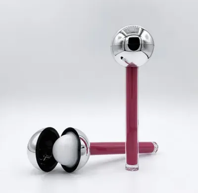 Glossy Pops Velvet Satin Matte Lipstick & Base Duo (Matowa pomadka w płynie i baza do ust)