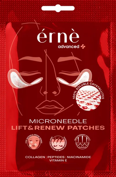 Erne Advanced, Microneedle Lift & Renew Patches (Liftingujące płatki do twarzy)