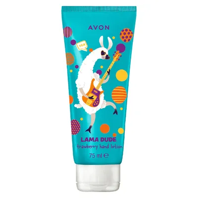 Avon Kids, Lama Dude, Strawberry Hand Cream (Krem do rąk `Zabawna Lama`)