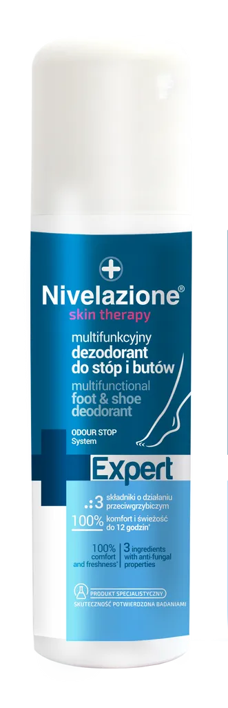 Nivelazione Skin Therapy Expert, Multifunkcyjny dezodorant do stóp i butów