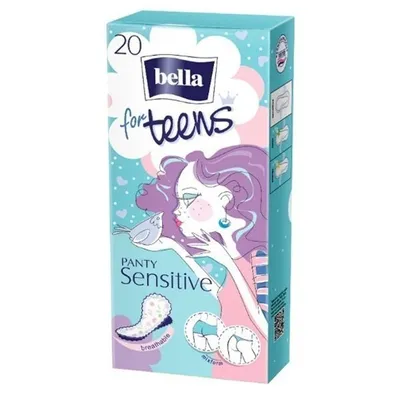 Bella Panty Sensitive For Teens, Wkładki higieniczne