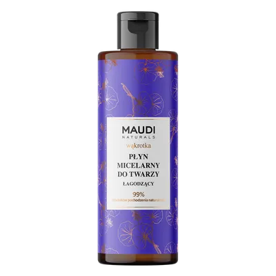 Maudi Naturals Wąkrotka, Łagodzący płyn micelarny do twarzy