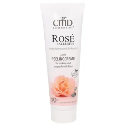 CMD Naturkosmetik Rosé Exclusive Peelingcreme (Krem peelingujący)
