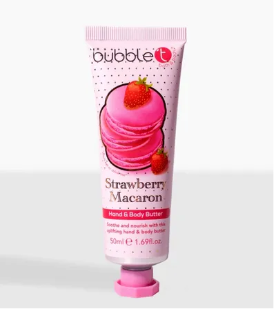 Bubble T Cosmetics Strawberry Macaron Hand & Body Butter (Masło do rąk i ciała)