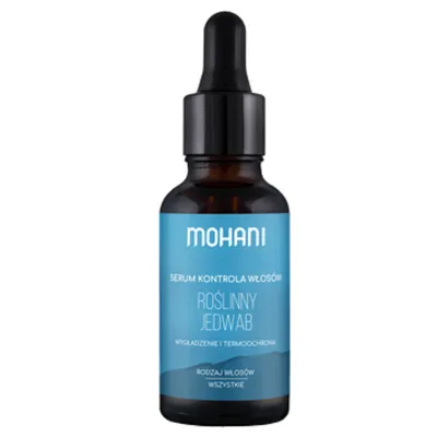 Mohani Wygładzające i termoochronne serum do włosów `Roślinny jedwab`