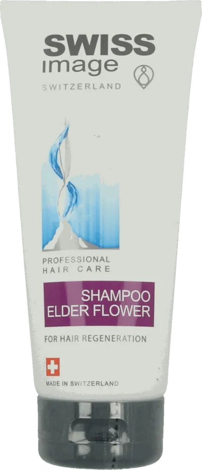 Swiss Image Professional Hair Care, Elder Flower, Shampoo (Szampon-kuracja regeneracyjna i wzmacniająca dla zniszczonych włosów)
