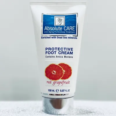 Absolute Care Protective Foot Cream Red Grapefruit (Krem do stóp z minerałami z Morza Martwego `Czerwony grejpfrut`)