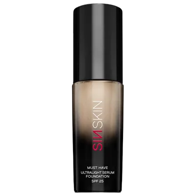 SinSkin Musta Have, Ultralight Serum Foundation SPF 25 (Fluid - serum)