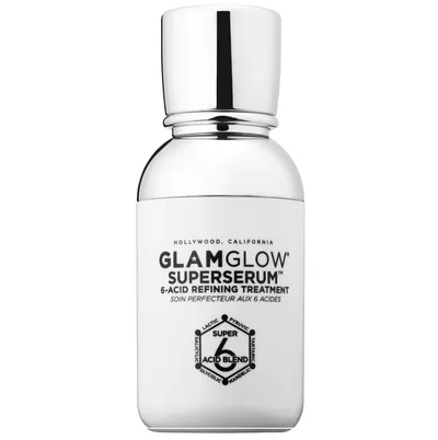 GlamGlow Superserum 6-Acid Refining Treatment (Jedwabiste serum z 6 kwasami)
