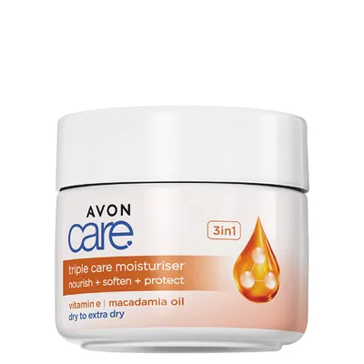 Avon Care, Triple Care Moisturizer (Nawilżający krem 3 w 1 z witaminą E)