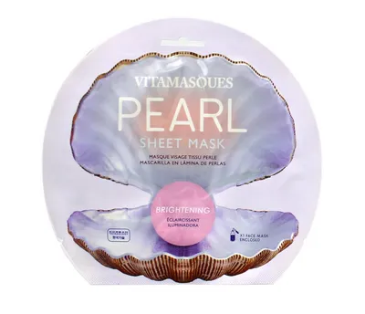 Vitamasques Pearl Sheet Mask (Perłowa maska na tkaninie)
