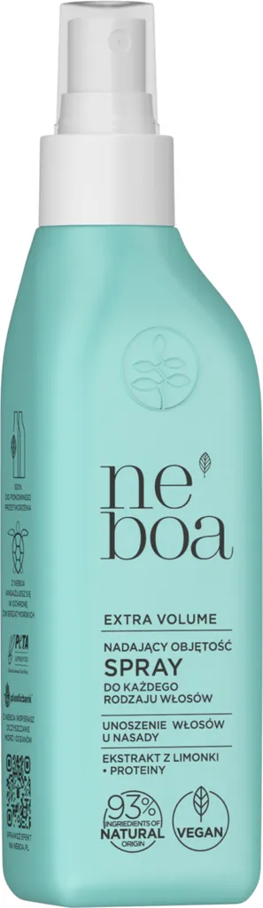 Neboa Extra Volume, Nadający objętość spray do każdego rodzaju włosów