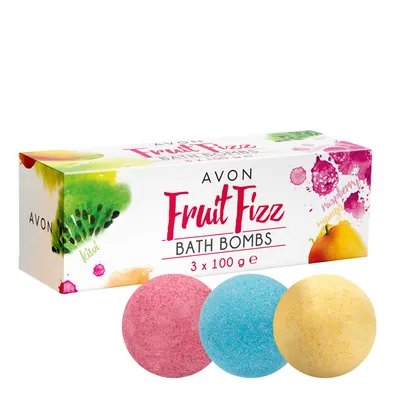 Avon Fruit Fizz Bath Bombs (Musujące owocowe kule do kąpieli)