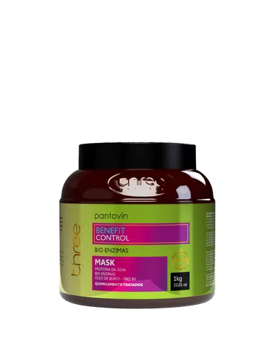 Three Therapy Benefit Control, Bio Enzimas Mask (Regenerująca maska do włosów)