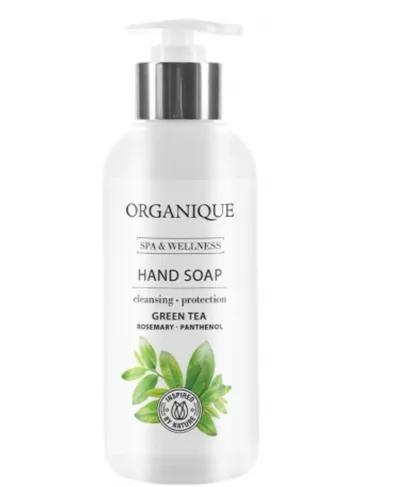 Organique Hand Soap Green Tea (Oczyszczające mydło do rąk w żelu o zapachu zielonej herbaty)