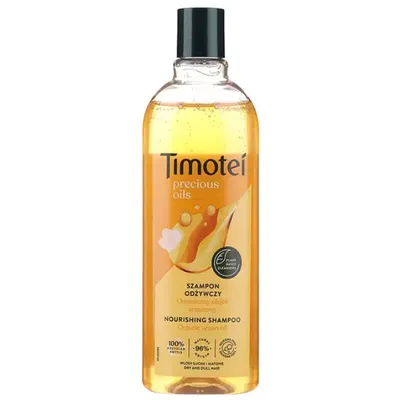 Timotei Precious Oils, Nourishing Shampoo Organic Argan Oil (Drogocenne olejki, Szampon odżywczy `Organiczny olejek arganowy` (nowa wersja))