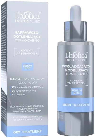 L'biotica Estetic Clinic, Oxy Treatment, Naprawczo-dotleniający dermo-zabieg serum na noc