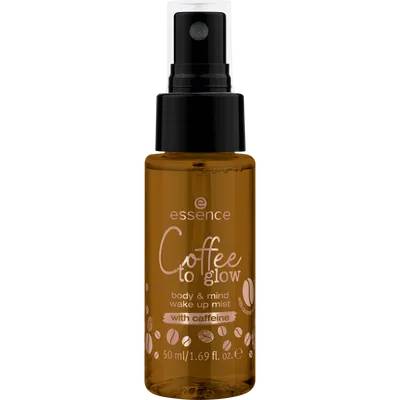 Essence Coffee to Glow, Body & Mind Wake Up Mist (Mgiełka do ciała)