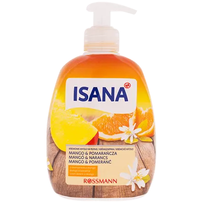 Isana Creme Seife Mango & Orange (Mydło w płynie 'Mango i pomarańcza')