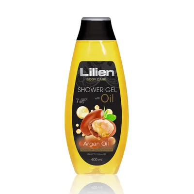 Lilien Body Care, Argan Oil Shower Gel With Oil (Olejkowy żel pod prysznic `Olej arganowy`)