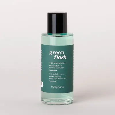 Manucurist Green Flash, Nail Polish Remover (Zmywacz do lakieru półpermanentnego)
