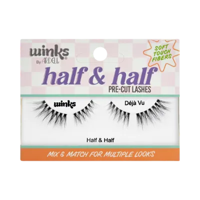 Ardell Lashes Winks, Half & Half, Deja Vu, Pre-Cat Lashes (Sztuczne rzęsy na pasku)