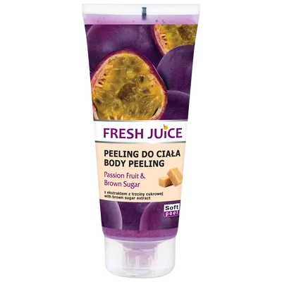 Fresh Juice Passion Fruit & Brown Sugar Body Peeling (Peeling do ciała z ekstraktem z marakui i trzciny cukrowej)