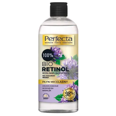 Perfecta Bio Retinol, Kojący płyn micelarny
