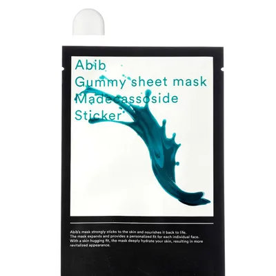 Abib Madecassoside Sticker Gummy Sheet Mask (Nawilżająca maska w płachcie z madekasozydem)